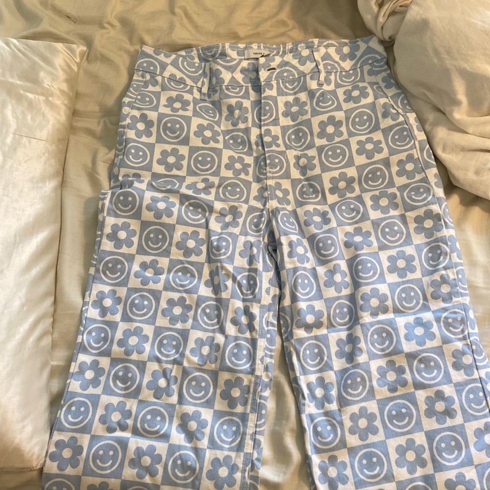 Straight leg jeans